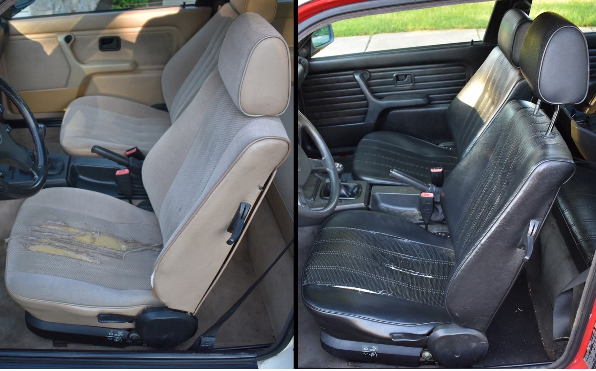 BMW E30 Buyers Guide Ripped Seats