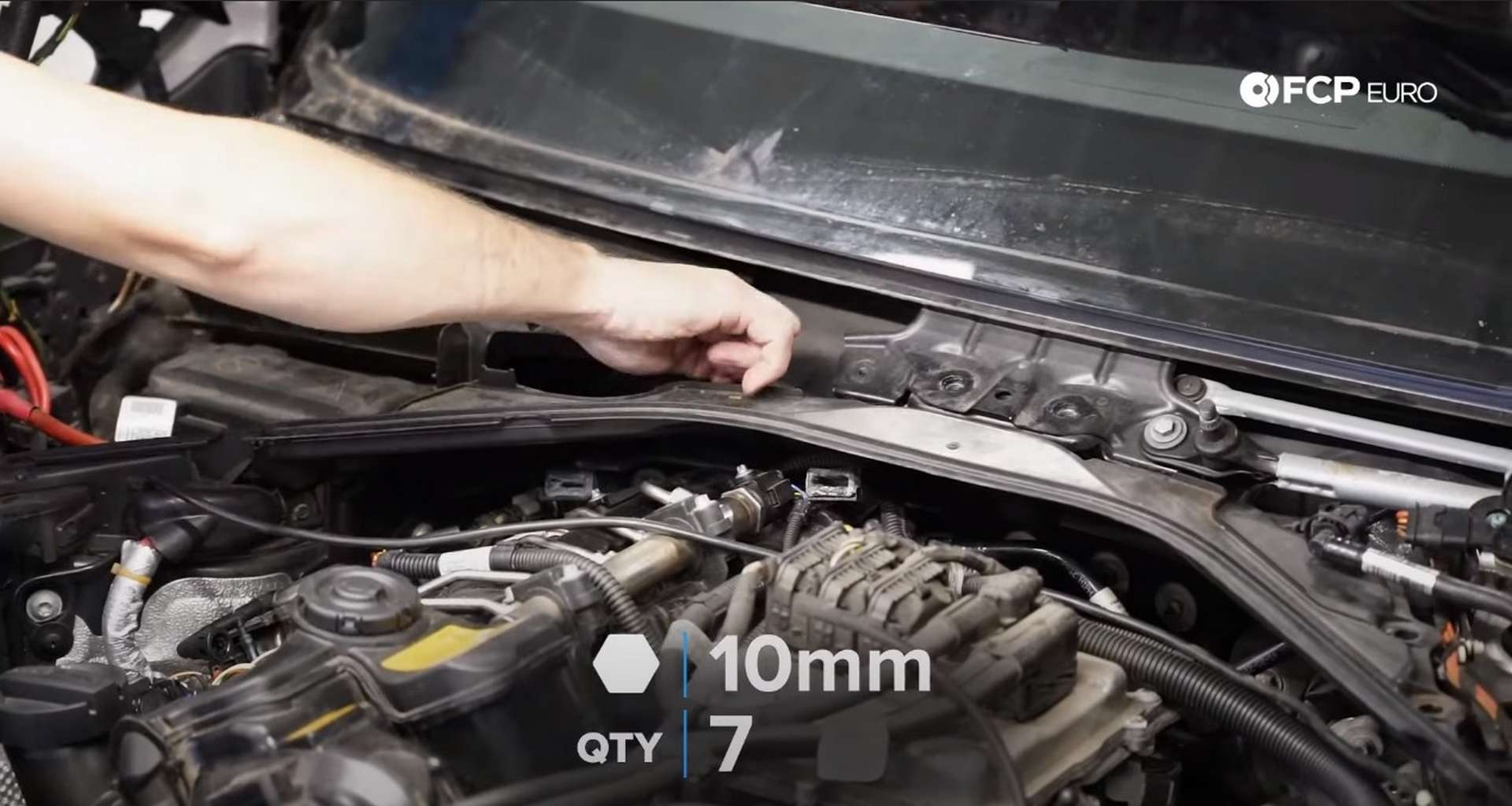 DIY BMW N20 Vacuum Pump reinstalling firewall shield