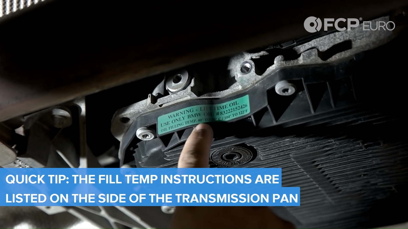 BMW Automatic Trans Temperatures