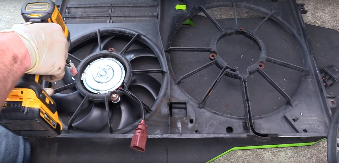 New Cooling Fan Installation