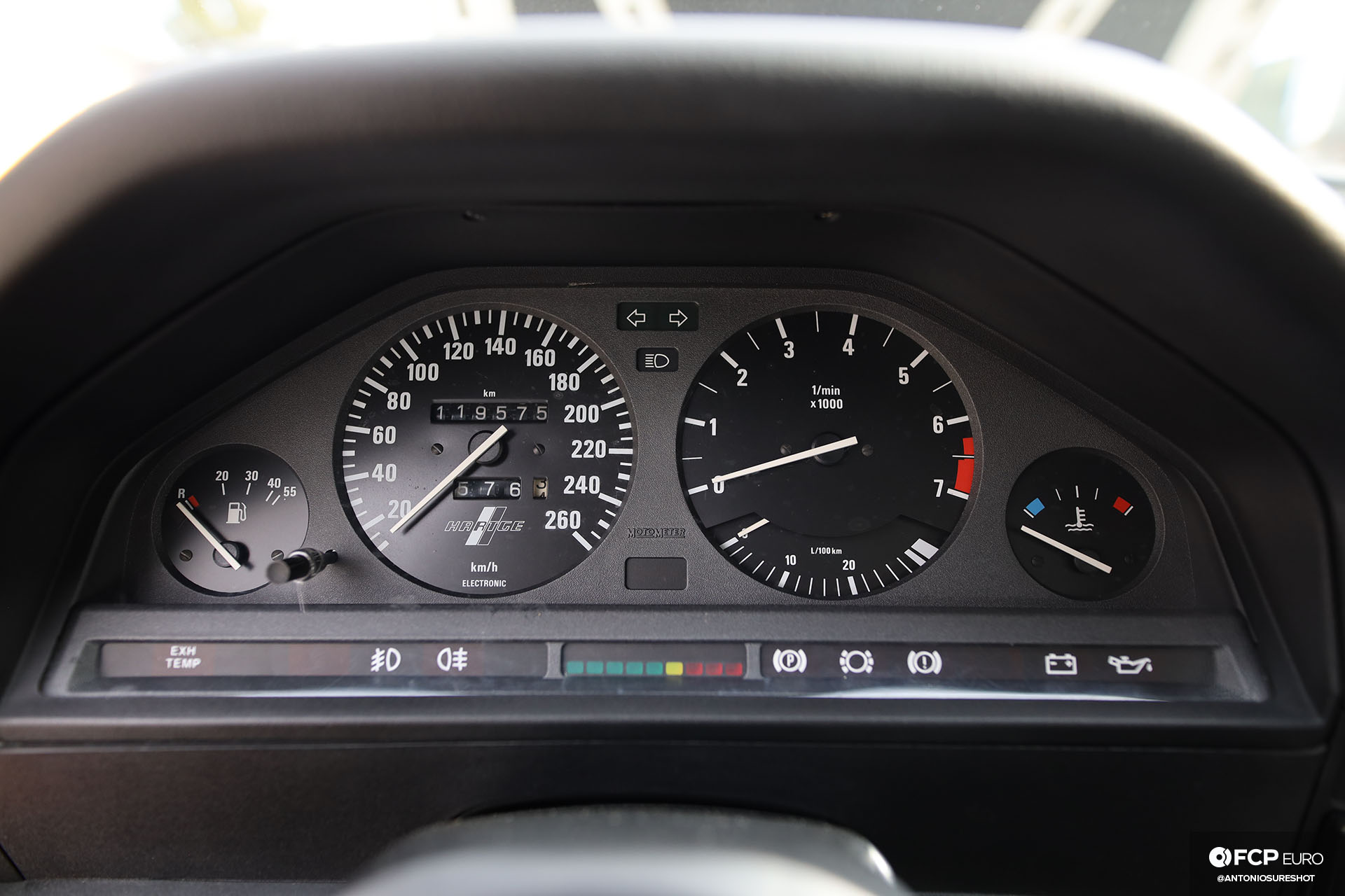 E30 BMW Hartge H26 Gauge Cluster