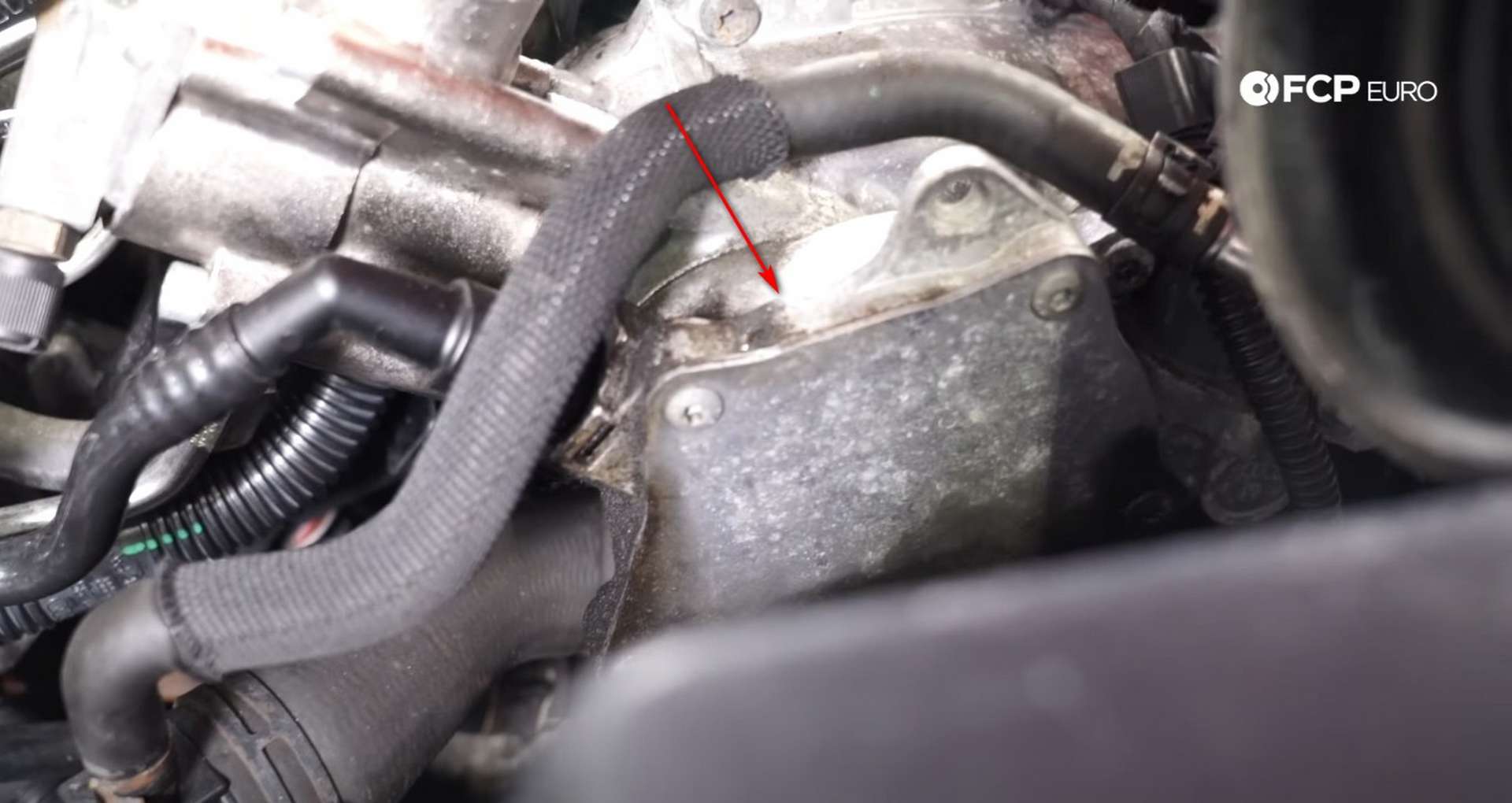 DIY VW GTI MK.5 Vacuum Pump Replacement pump location