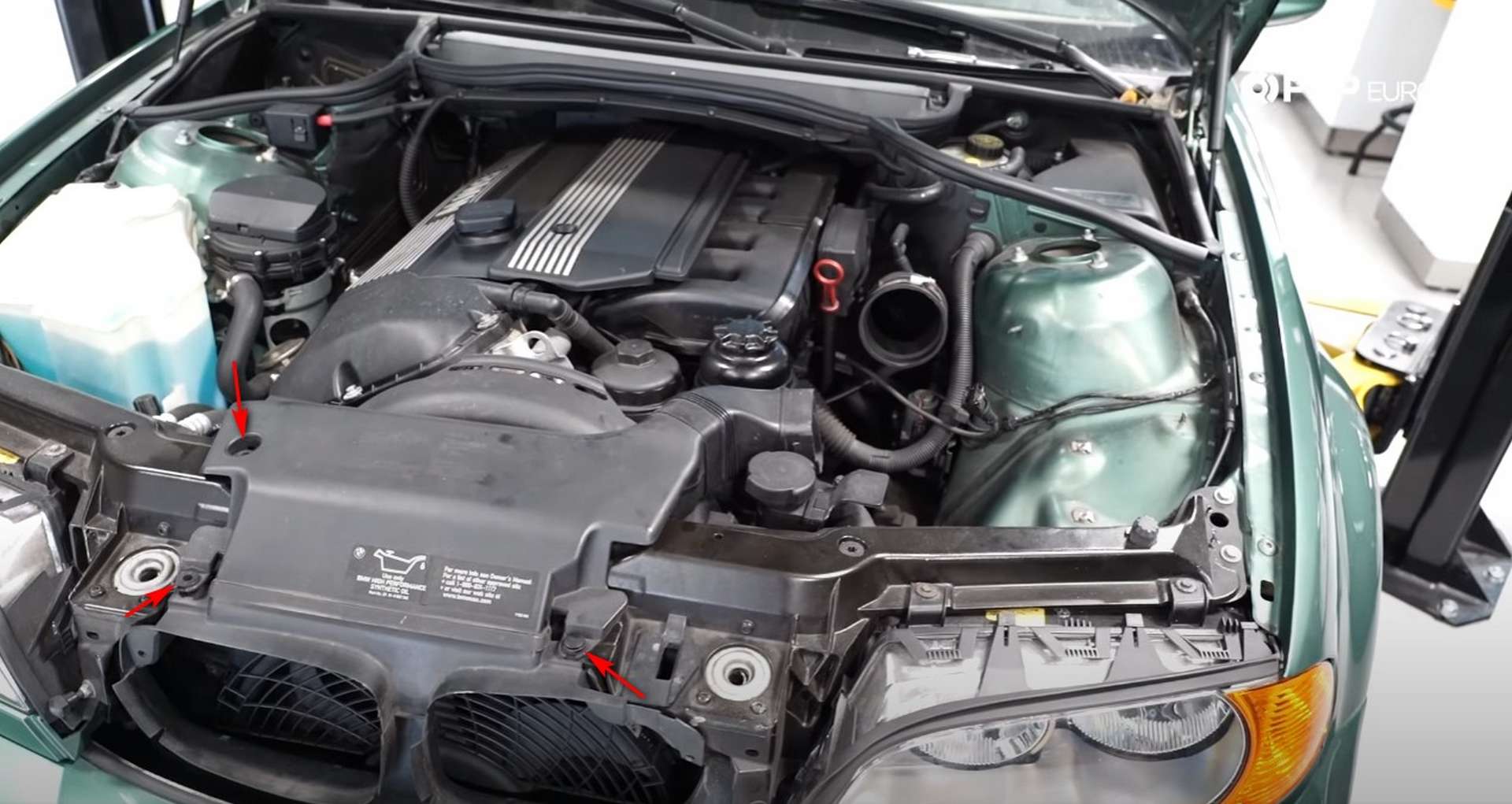 DIY BMW E46 Oil Filter Housing Gasket and VANOS Line Replacementsnorkel pop rivet locations