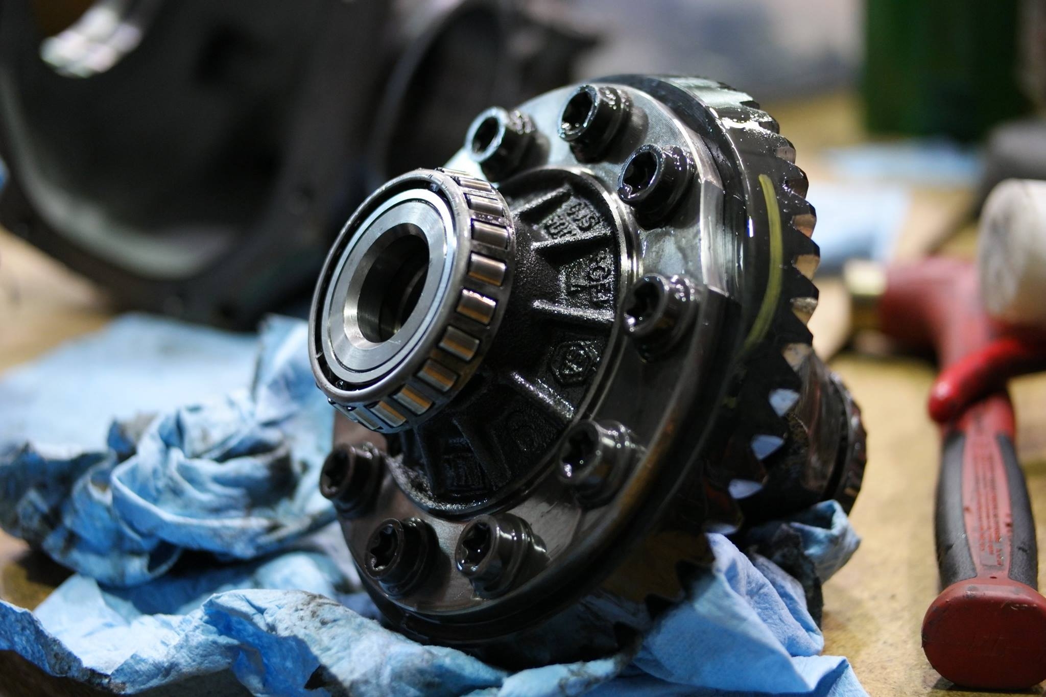 Mercedes C300 Race Car Update - Differential Rebuild and Install