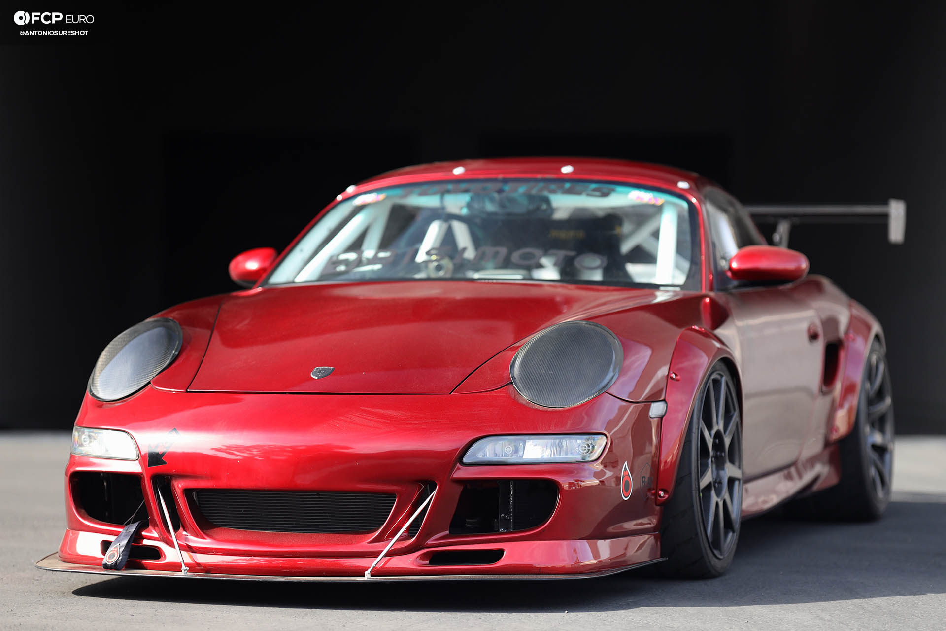 Bisimoto AEM Infinity Porsche Boxster 986 Twin Turbo Center Seat with 997 GT3 facelift