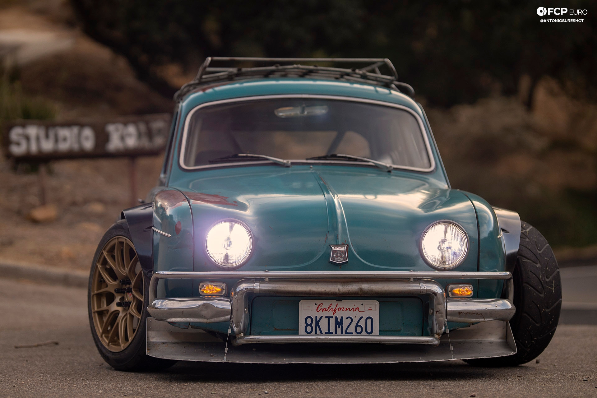 VW Golf GTI VR6 Swapped Renault Dauphine