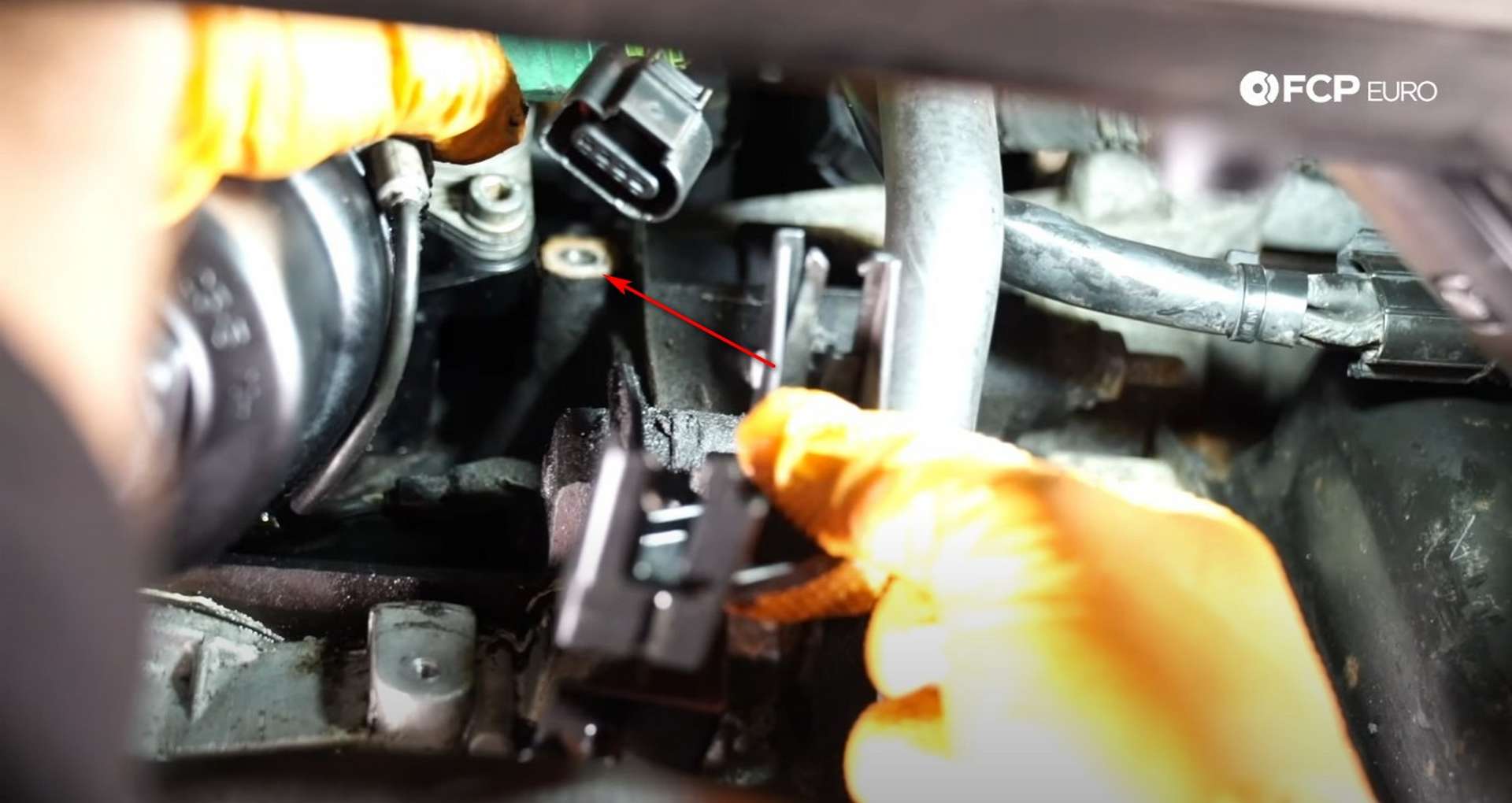 31-DIY-Mk5-GTI-Oil-FIlter-Housing_Reinstalling-Oil-Cooler