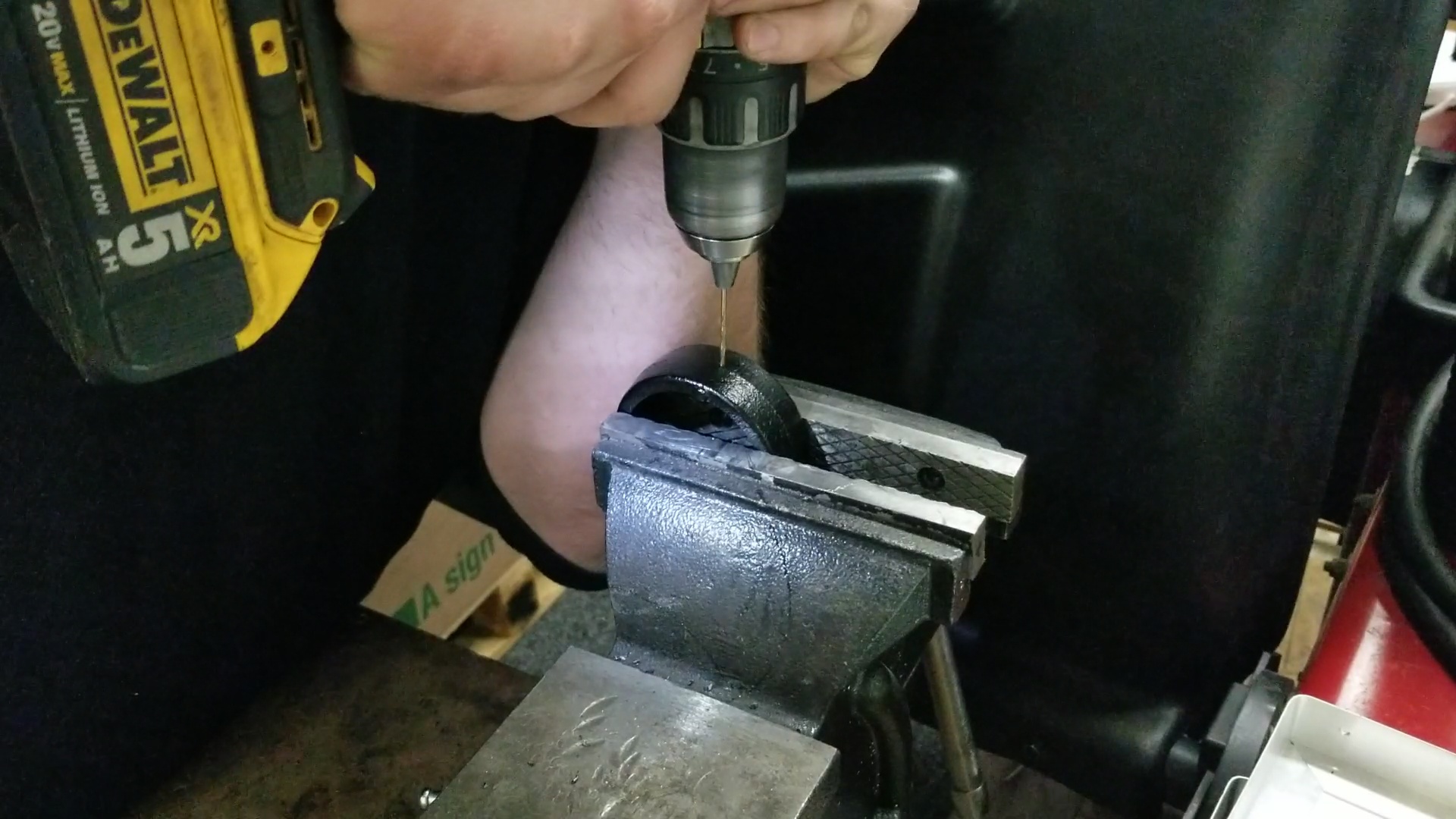 Drill hole in FCAB Retainer