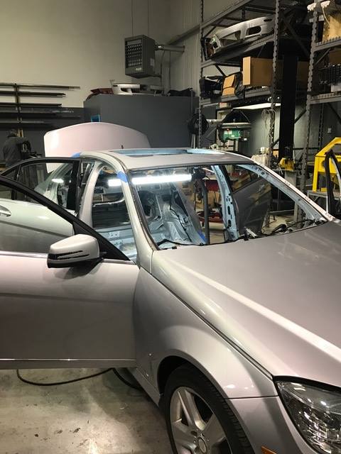 Mercedes C300 Race Car Update - The Cage