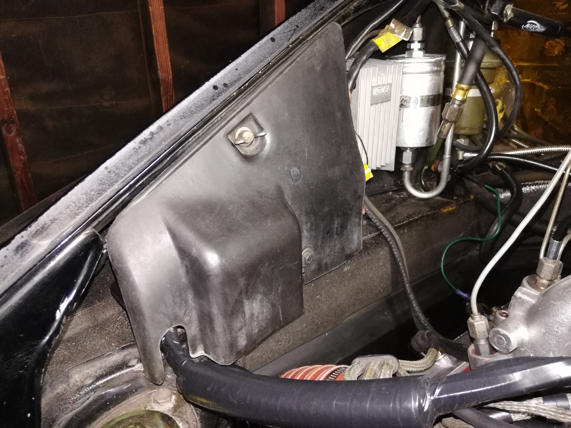 Air-cooled Porsche 911 Engine Bay Fuse Panel Cover