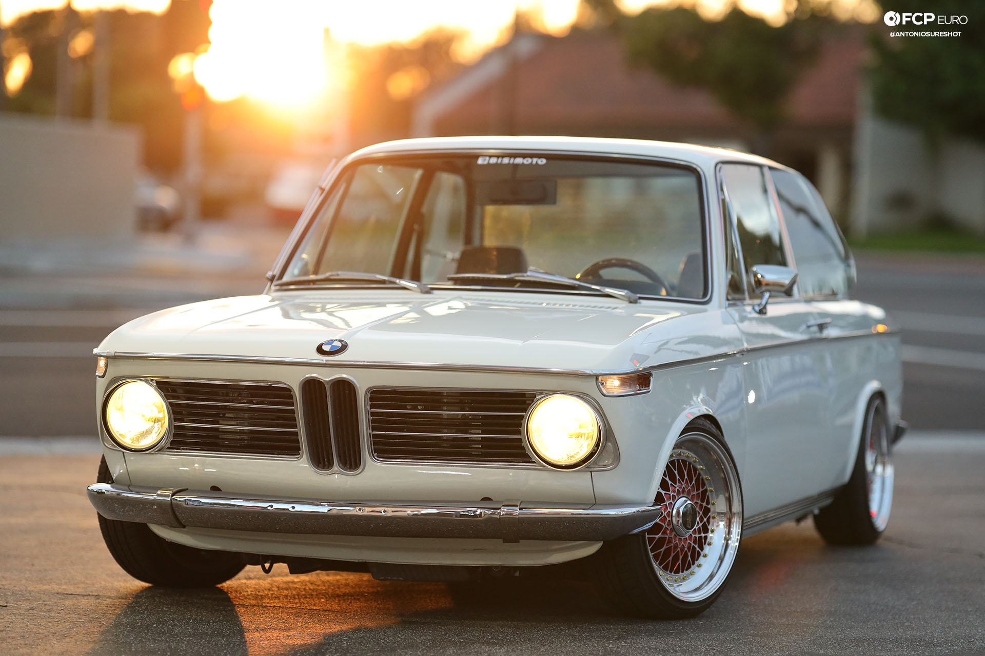 Engine Swapped 1972 BMW 2002 with 400hp Turbo Charged M20 and BBS RS