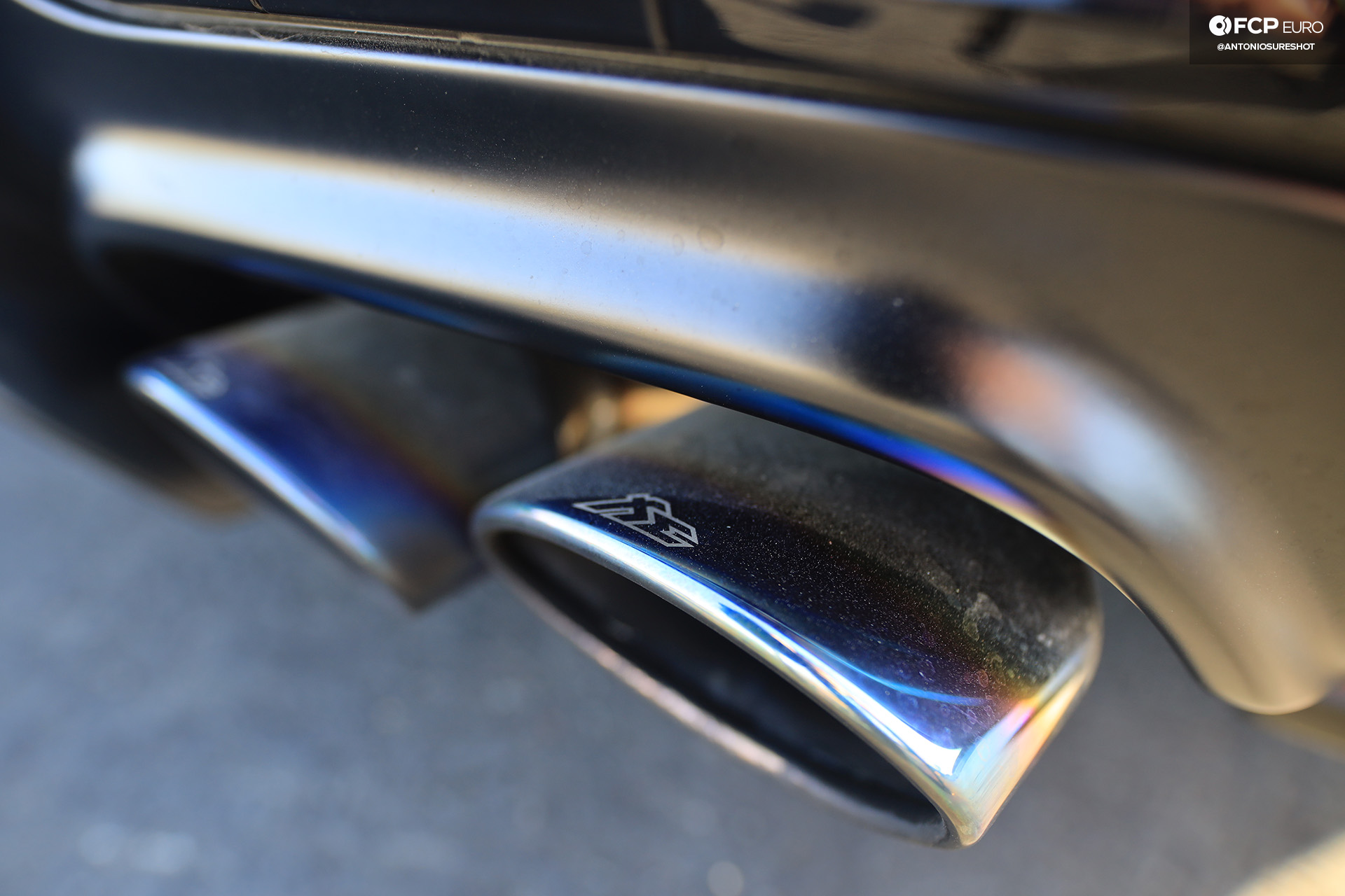 Weistec Supercharged Mercedes-AMG C63 Liberty Walk FL Exhaust