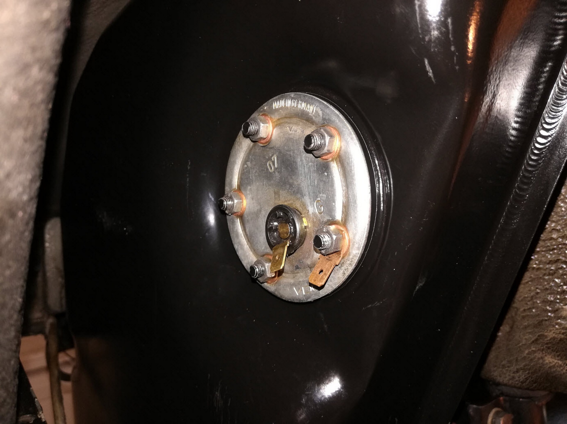 Porsche 911 Oil Tank Level Sensor Nuts