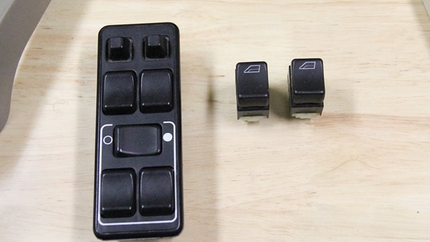 How to Repair a Window Switch on a RWD Volvo