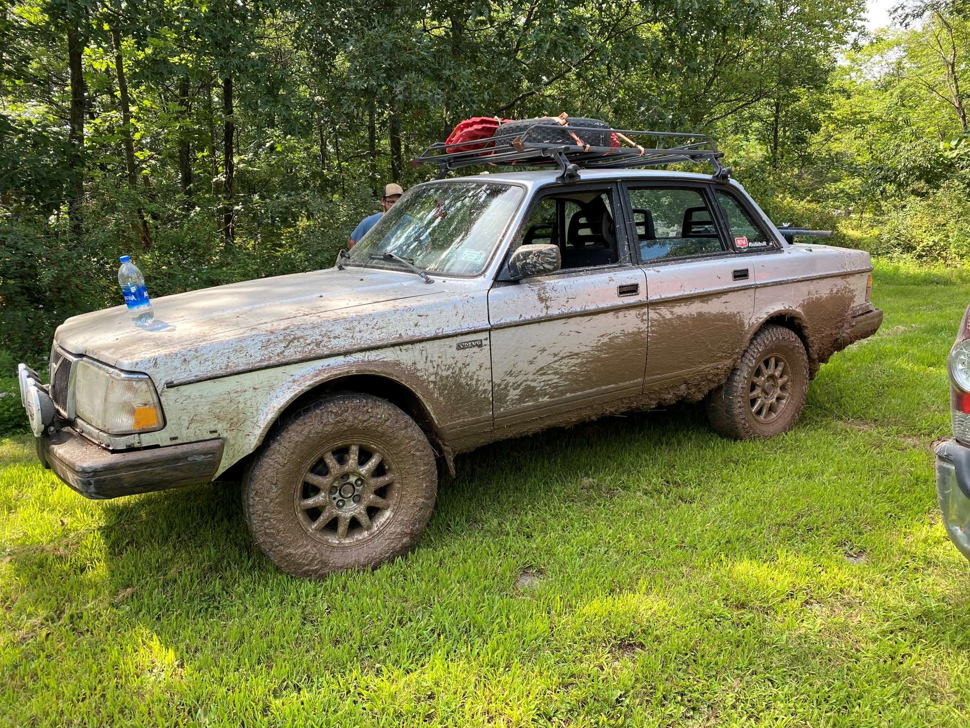 Lifted 1992 Volvo 240 Heavy Mud