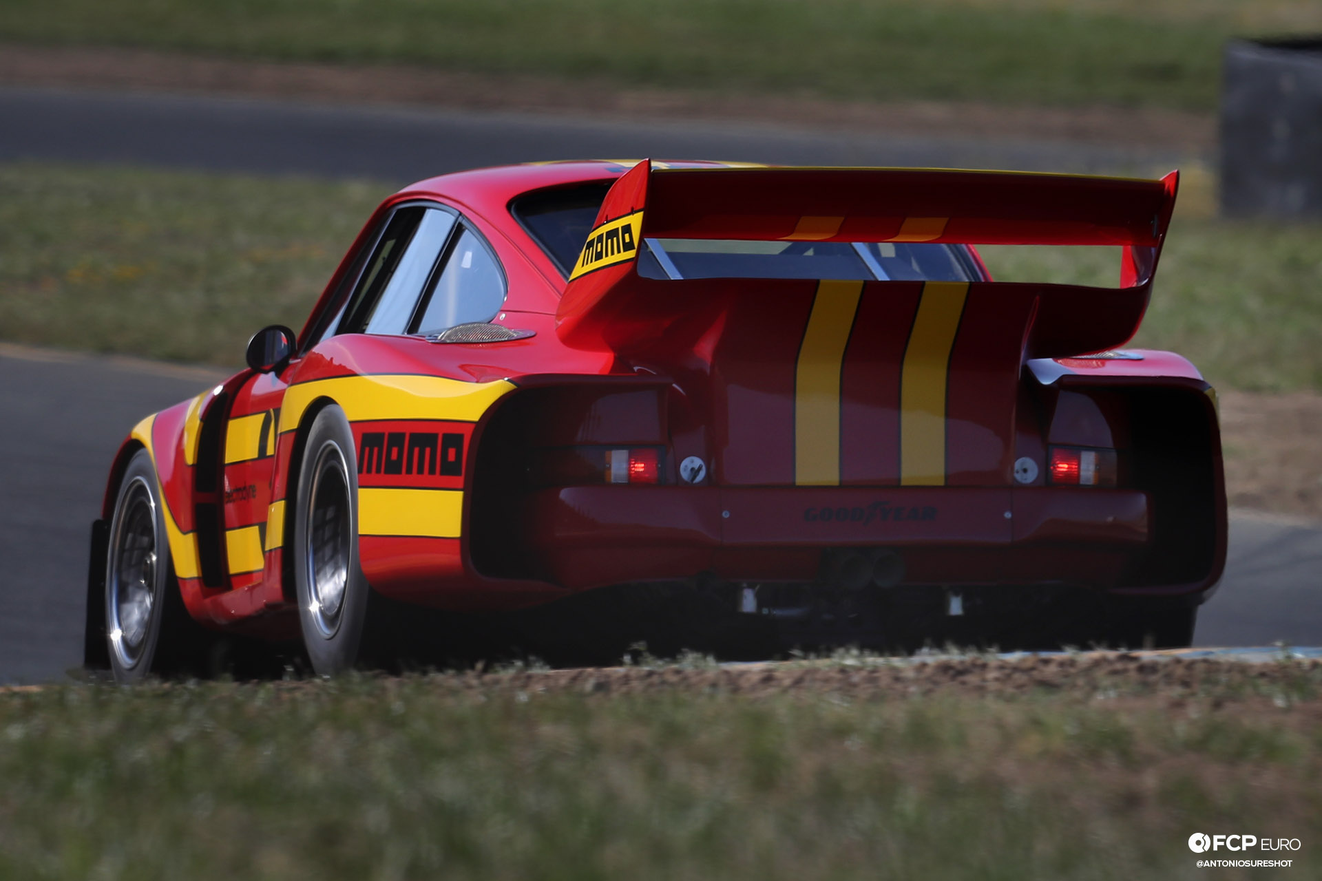 Momo Porsche 935 Alan Terpins Gianpiero Moretti Luftgekuhlt BBS Wheels Sonoma Speed Festival Antonio Alvendia