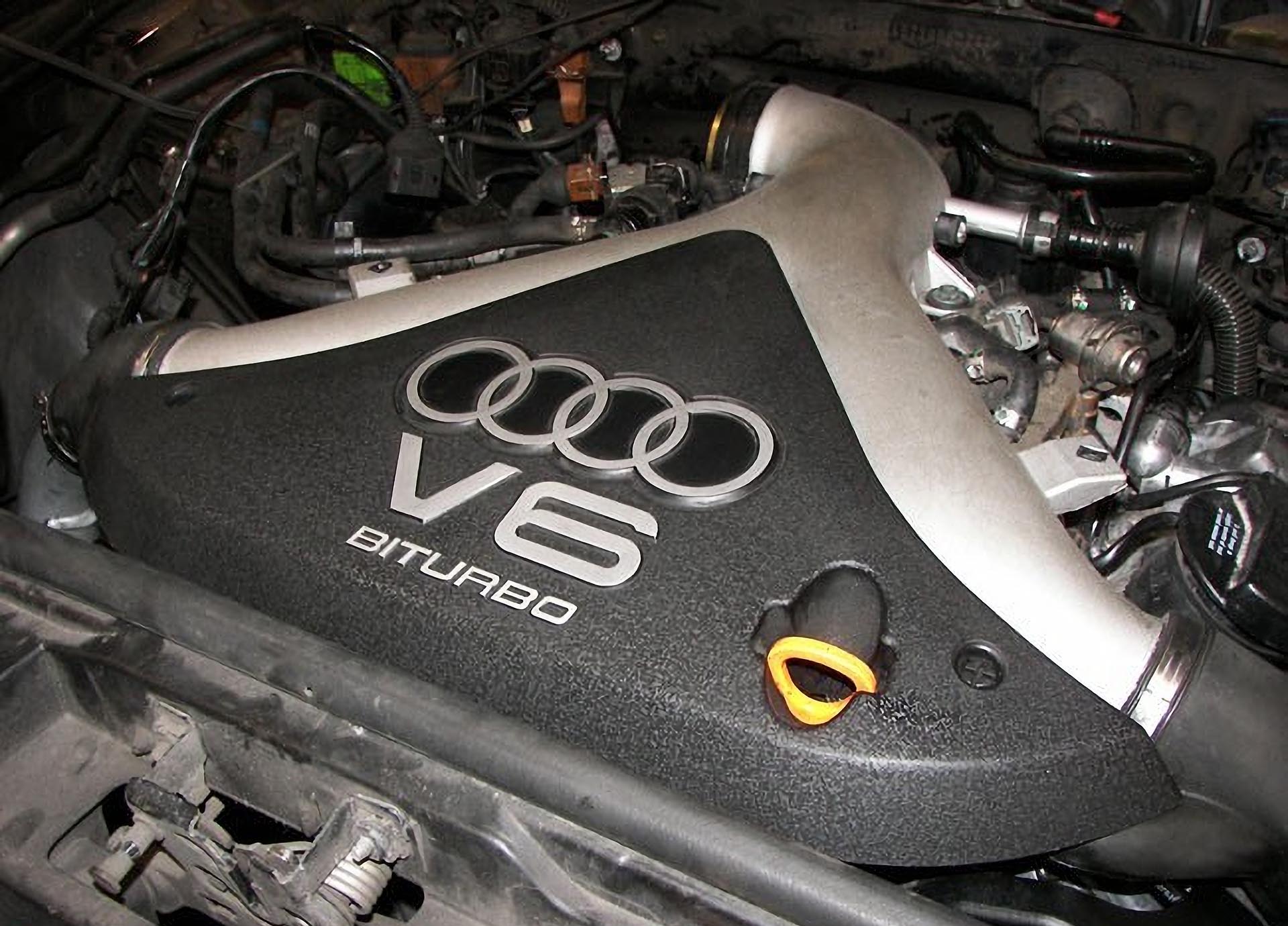 02_B5 Audi S4 2.7t engine bay