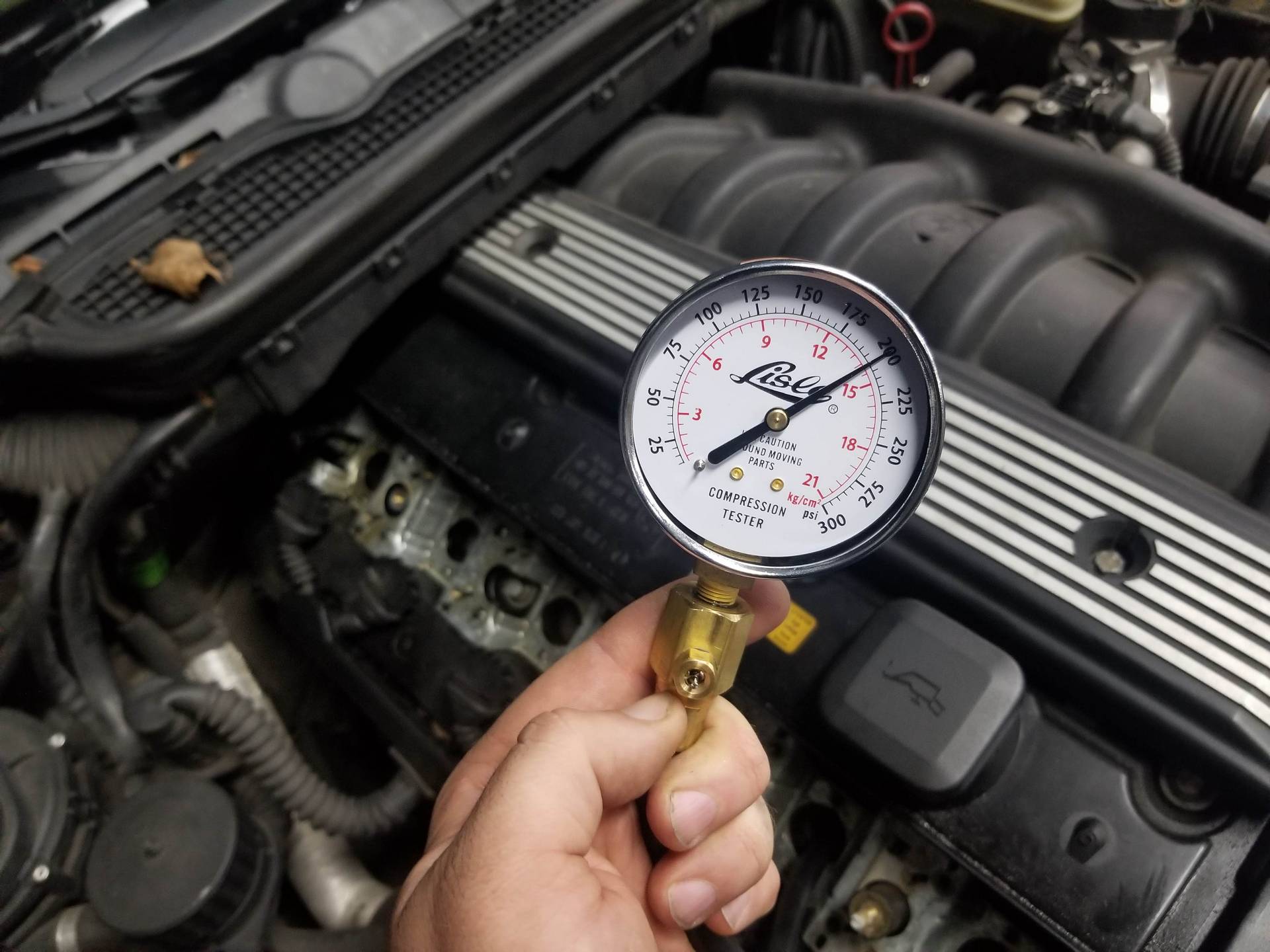Gareth Compression Test Gauge Reading