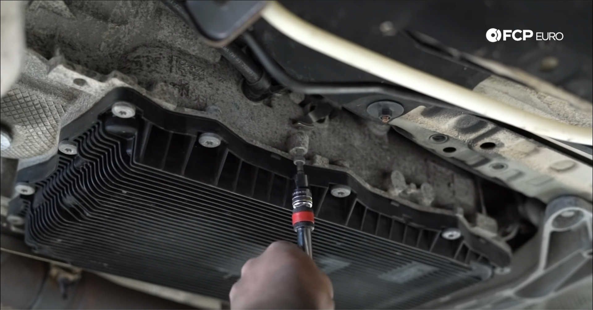 DIY BMW N20 Timing Chain manually putting the transmission into neutral