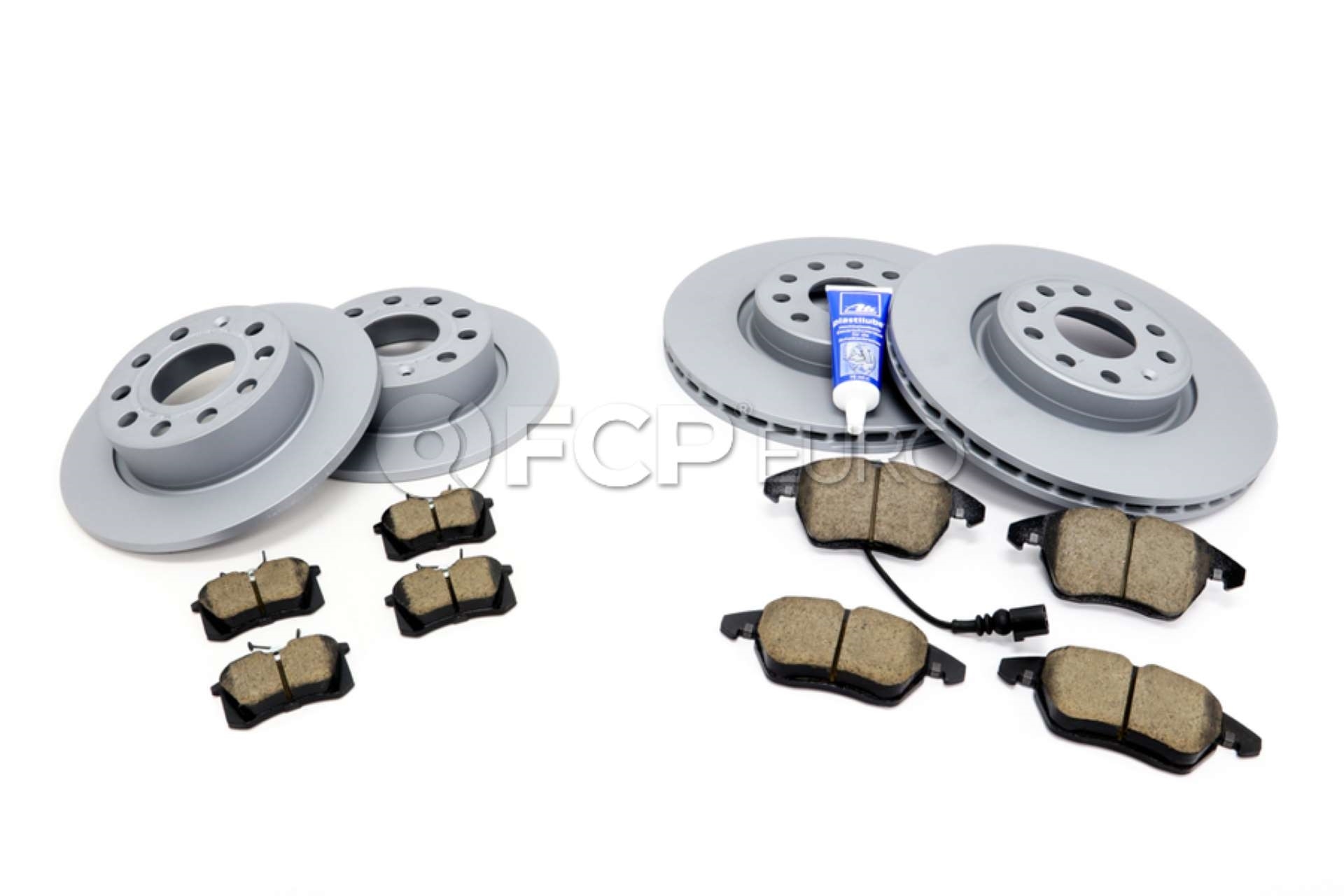 VW Mk6 Jetta GLI OEM Brake Rotor and Pad Alternative