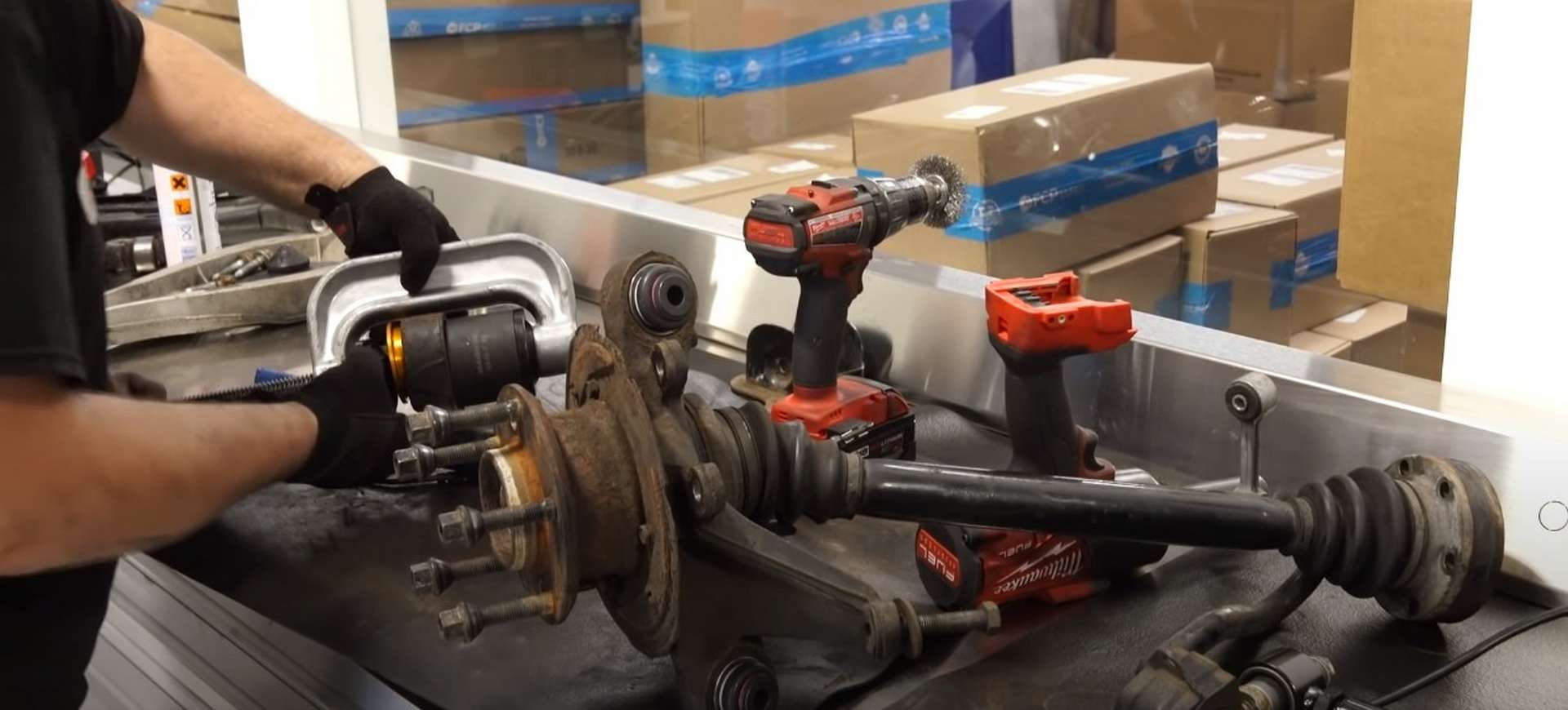 DIY E46 BMW M3 Rear Subframe Refresh Part 2 installing the rear trailing arm bushings