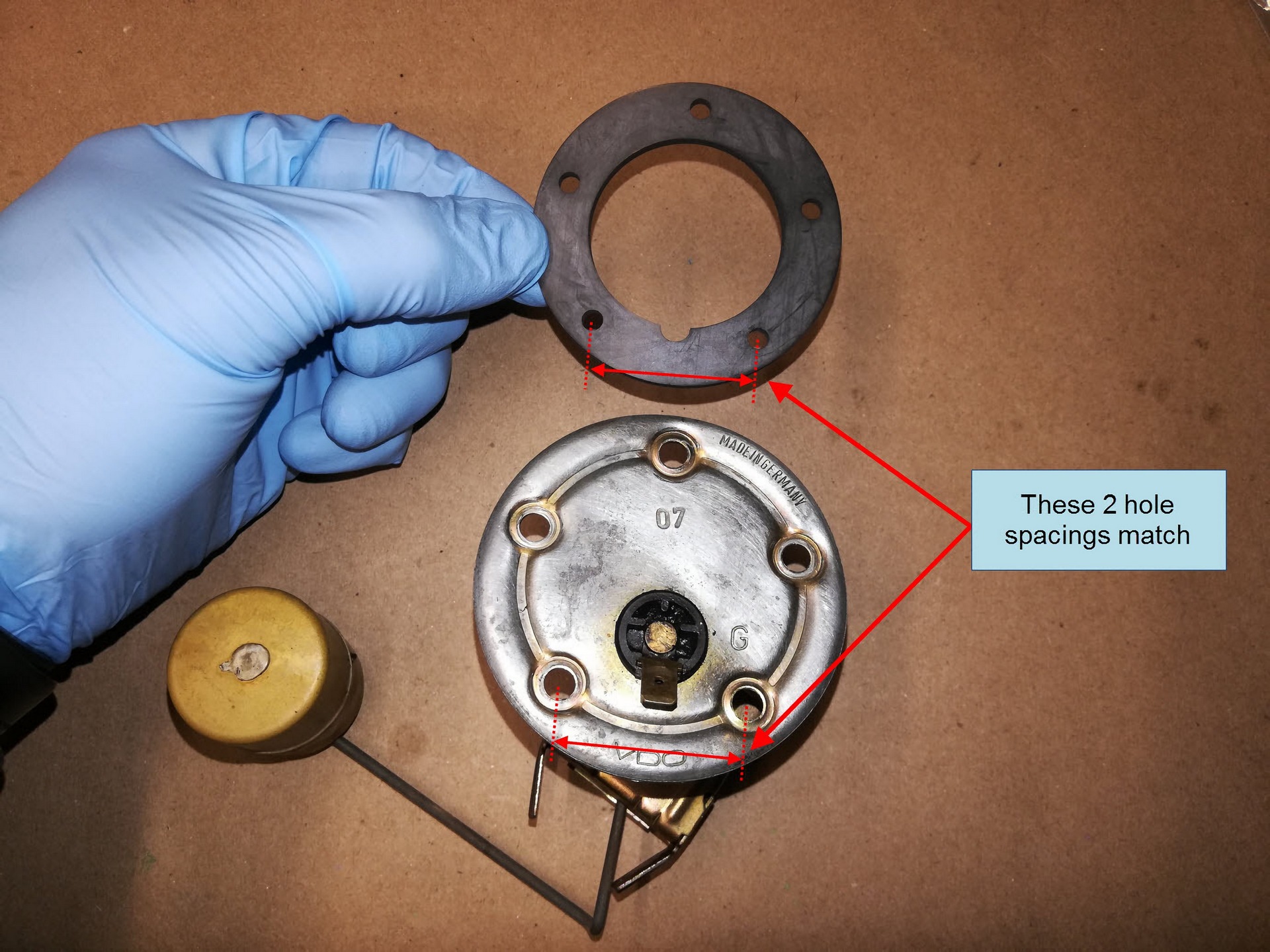 Porsche 911 Oil Tank Level Sensor Gasket