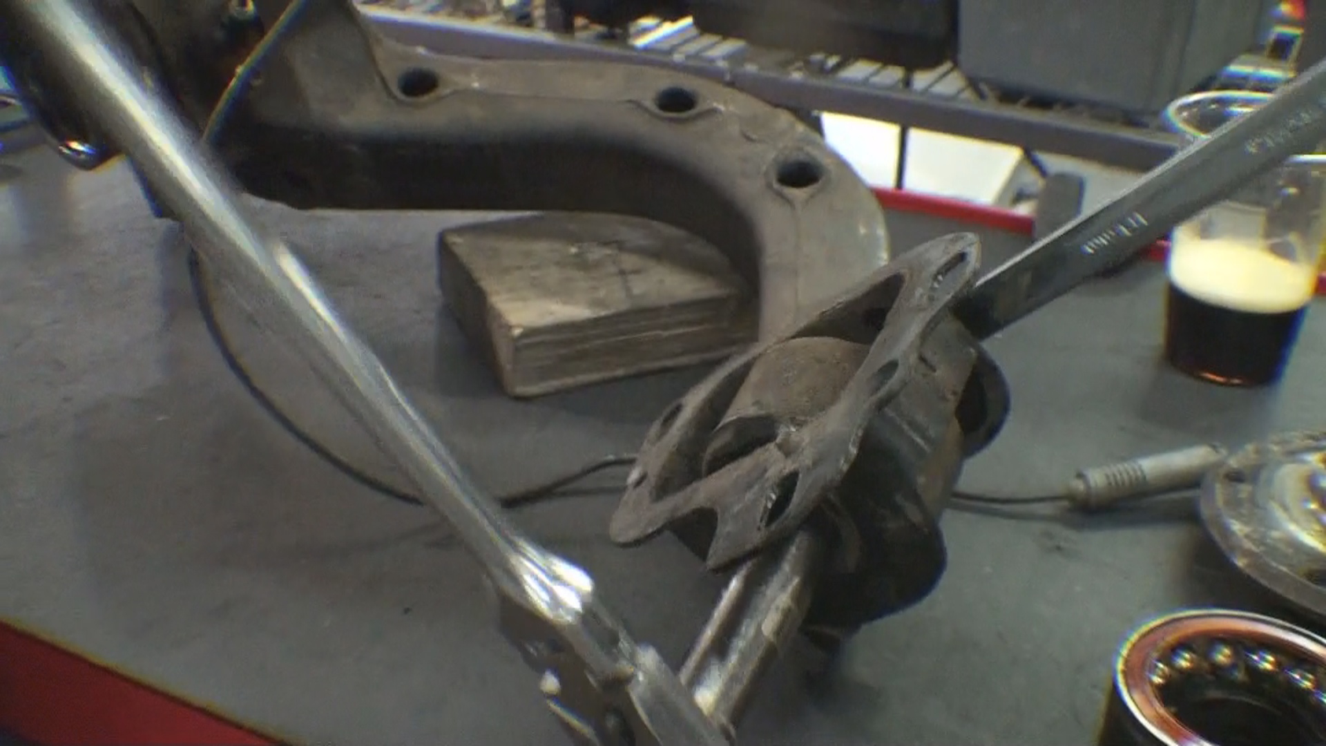 Remove The Trailing Arm Mount