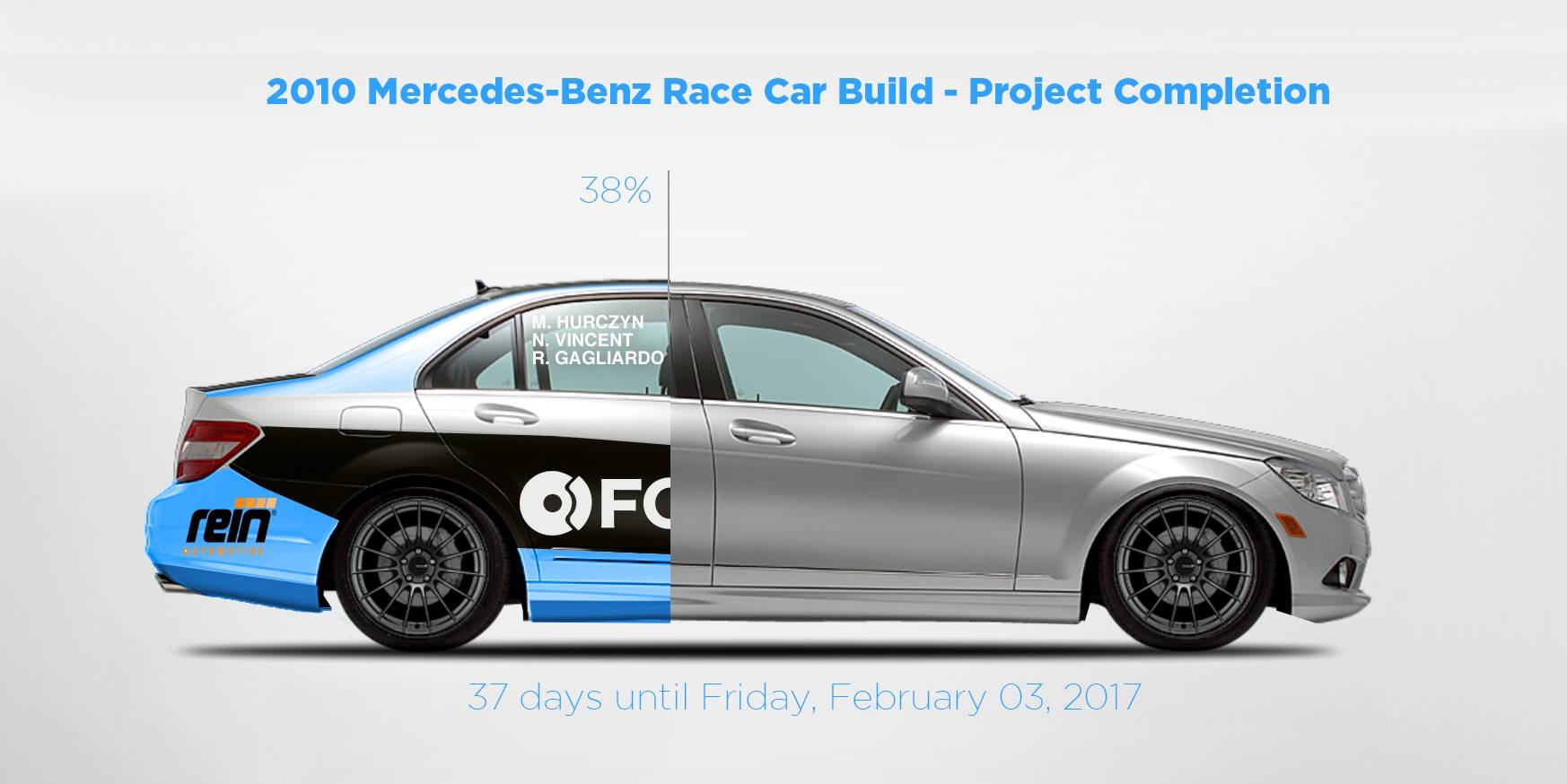 Mercedes C300 Race Car Update - Differential Rebuild and Install