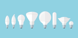 Light bulb shape options