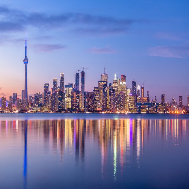 city view in toronto canada