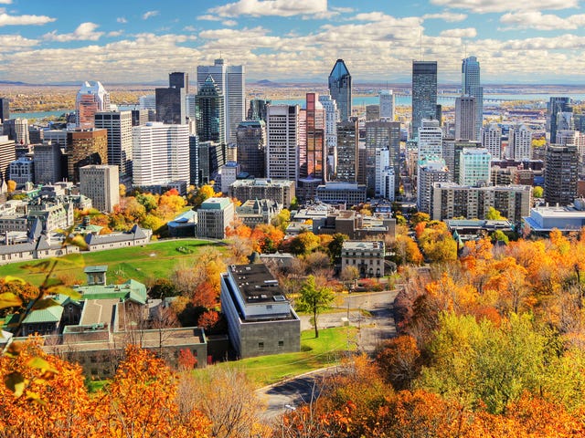 skyscrapers in montreal canada