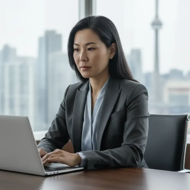 Professional email writing in Canada