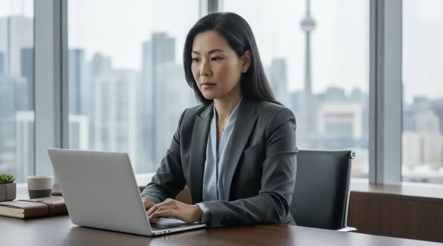 Professional email writing in Canada