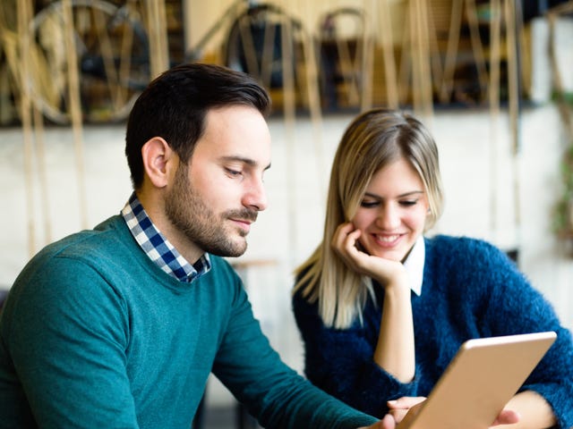 couple taking their language testing and assessment test together