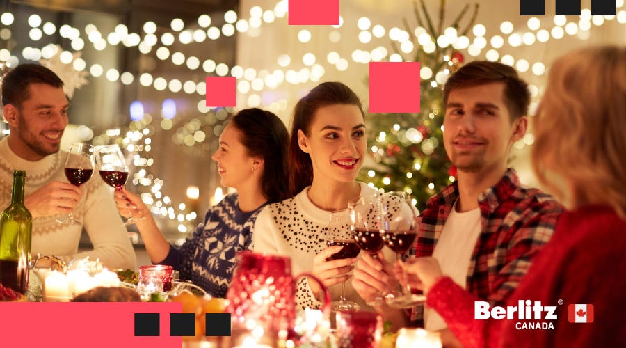 French & English vocabulary for Christmas in Montreal