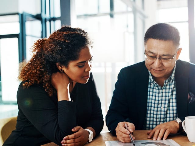 business colleagues studying during an online private class