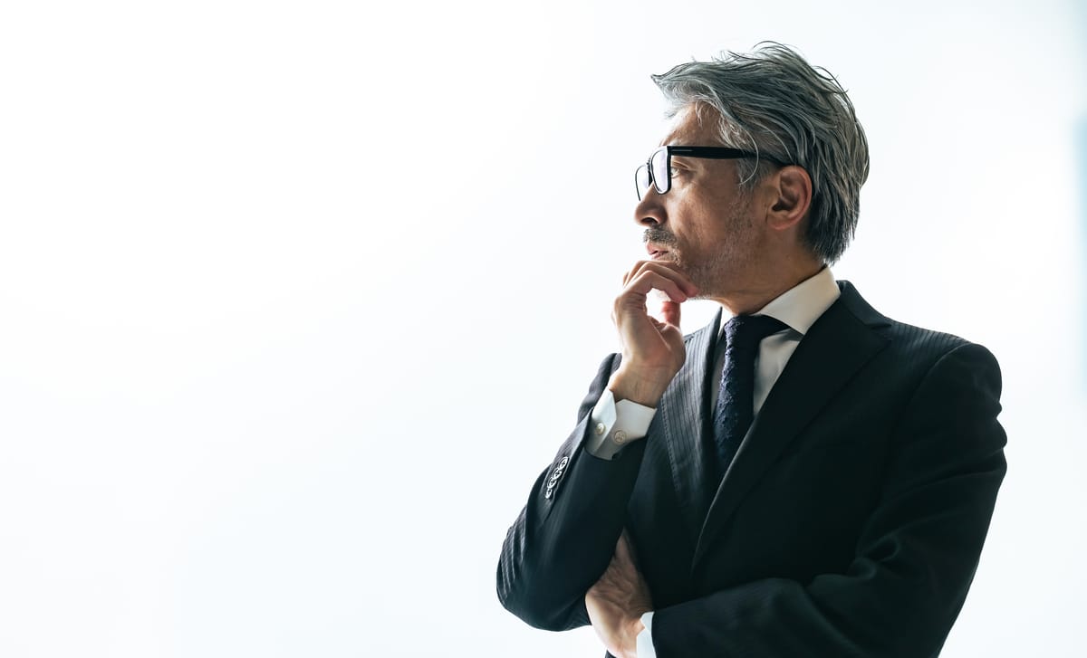 C-level Executive thinking about his professional training he had with Berlitz Canada