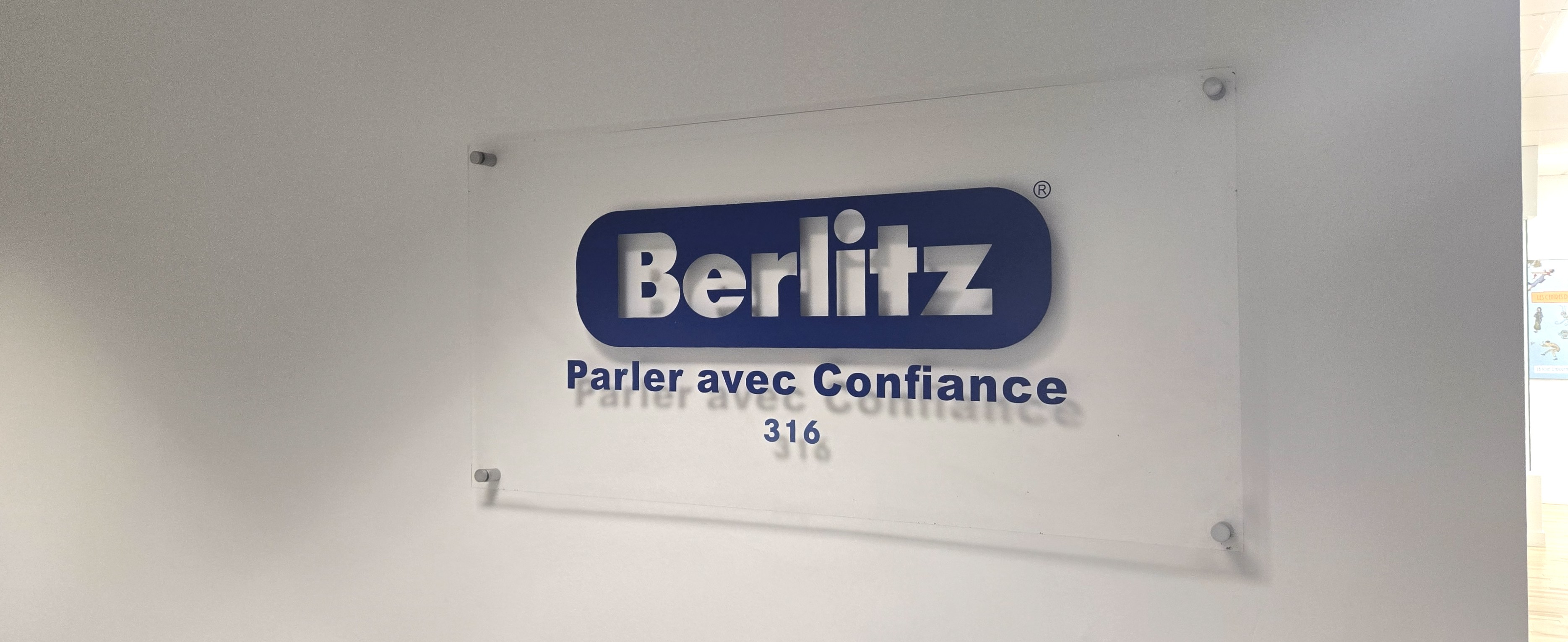 Berlitz Montreal sign