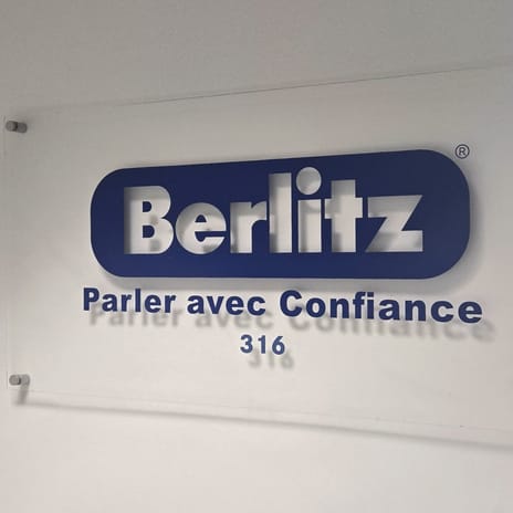 Berlitz Montreal sign