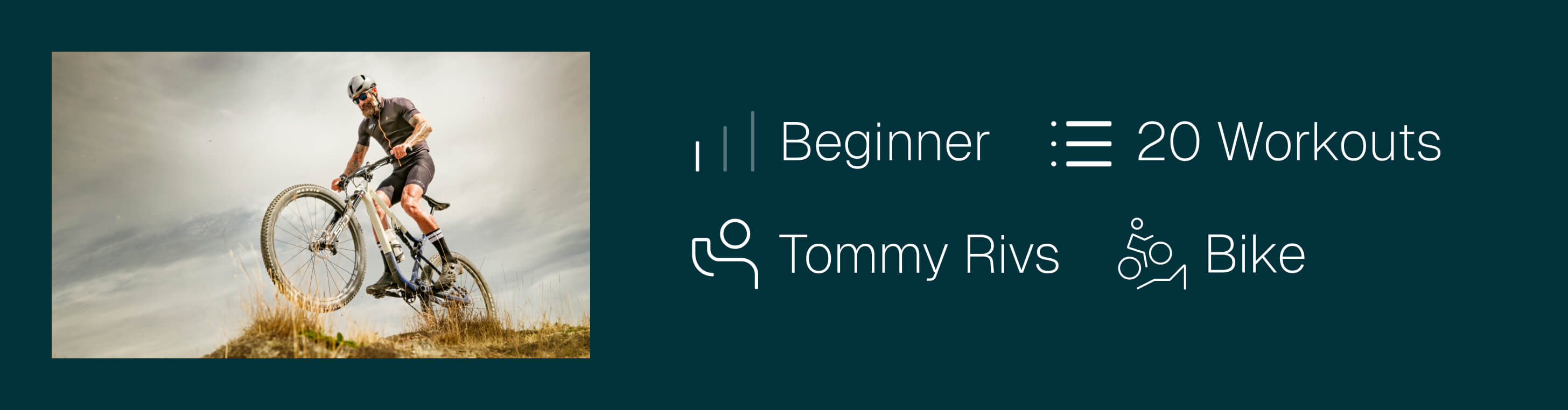 20 beginner bike workouts led by Tommy Rivs. The Biking Basics: New Zealand Series is available now on iFIT for cyclists at every level.