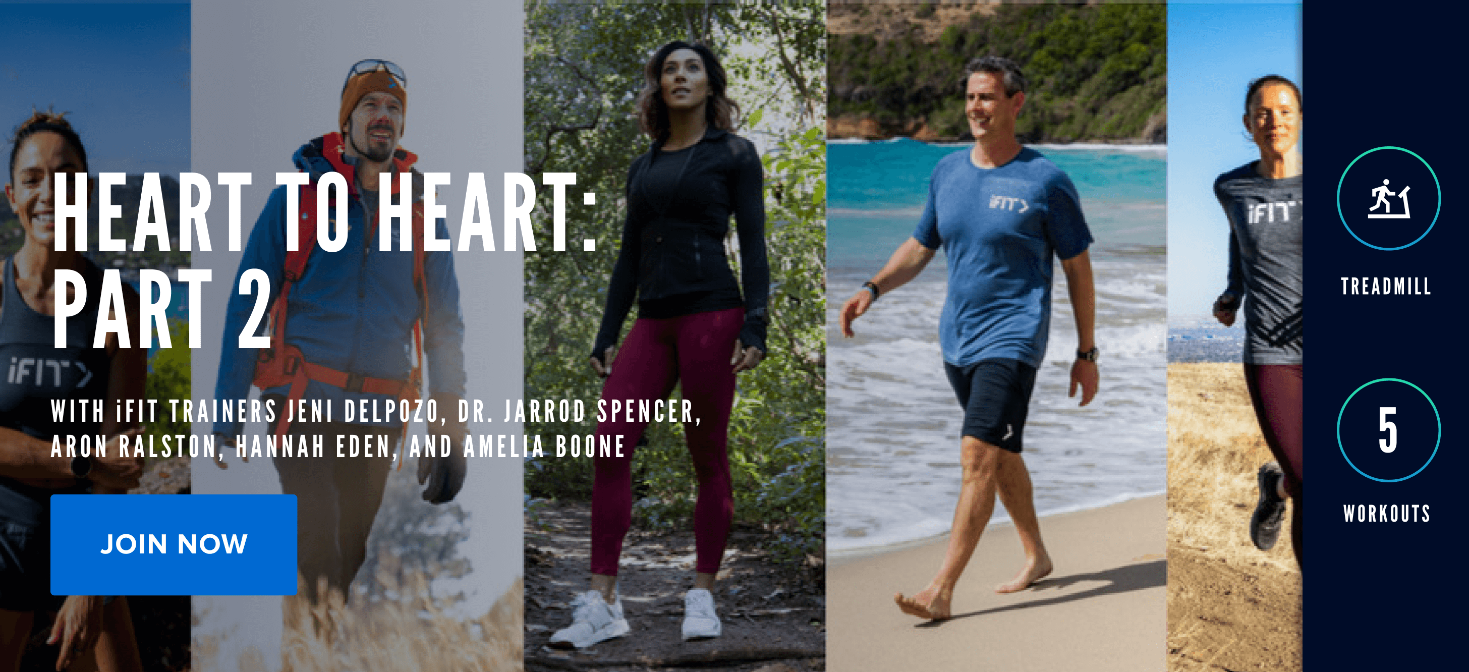 iFIT Heart to Heart: Part 2 walking classes