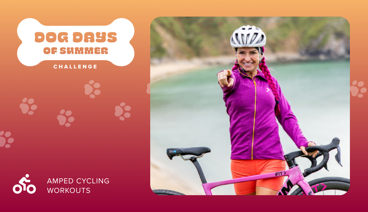 Dog Days of Summer Amped Cycling Challenge
