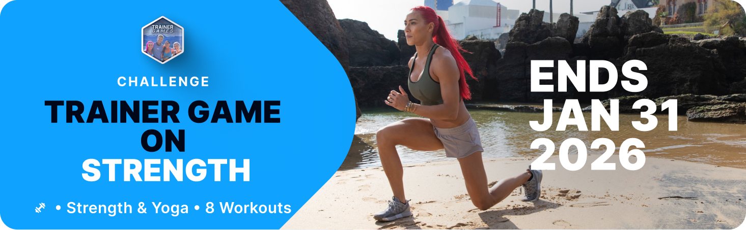 Trainer Game On Strength Challenge with iFIT trainers
