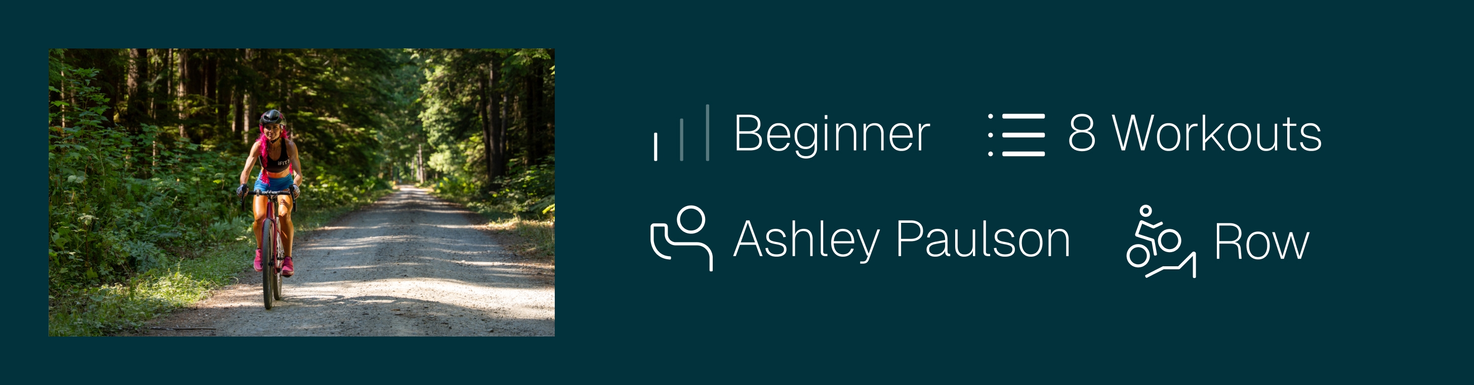 Scenic lakeside cycling route featured in an iFIT coastal cycling workout