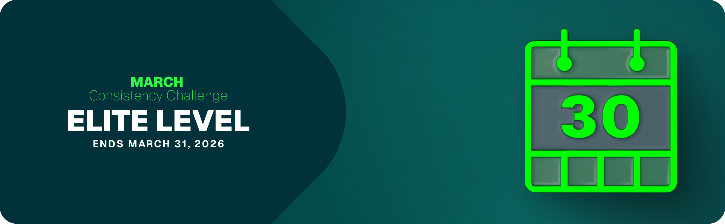 Elite badge level for the March Consistency Challenge in the iFIT fitness app, earned after completing 30 workouts during the March online fitness challenge.