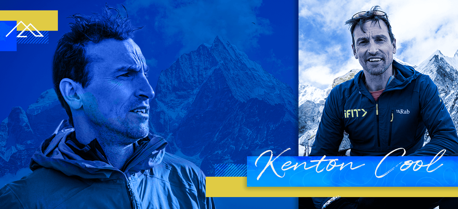 Kenton Cool coaches one of the walking workouts in the iFIT Everest: A Trek to Base Camp Series