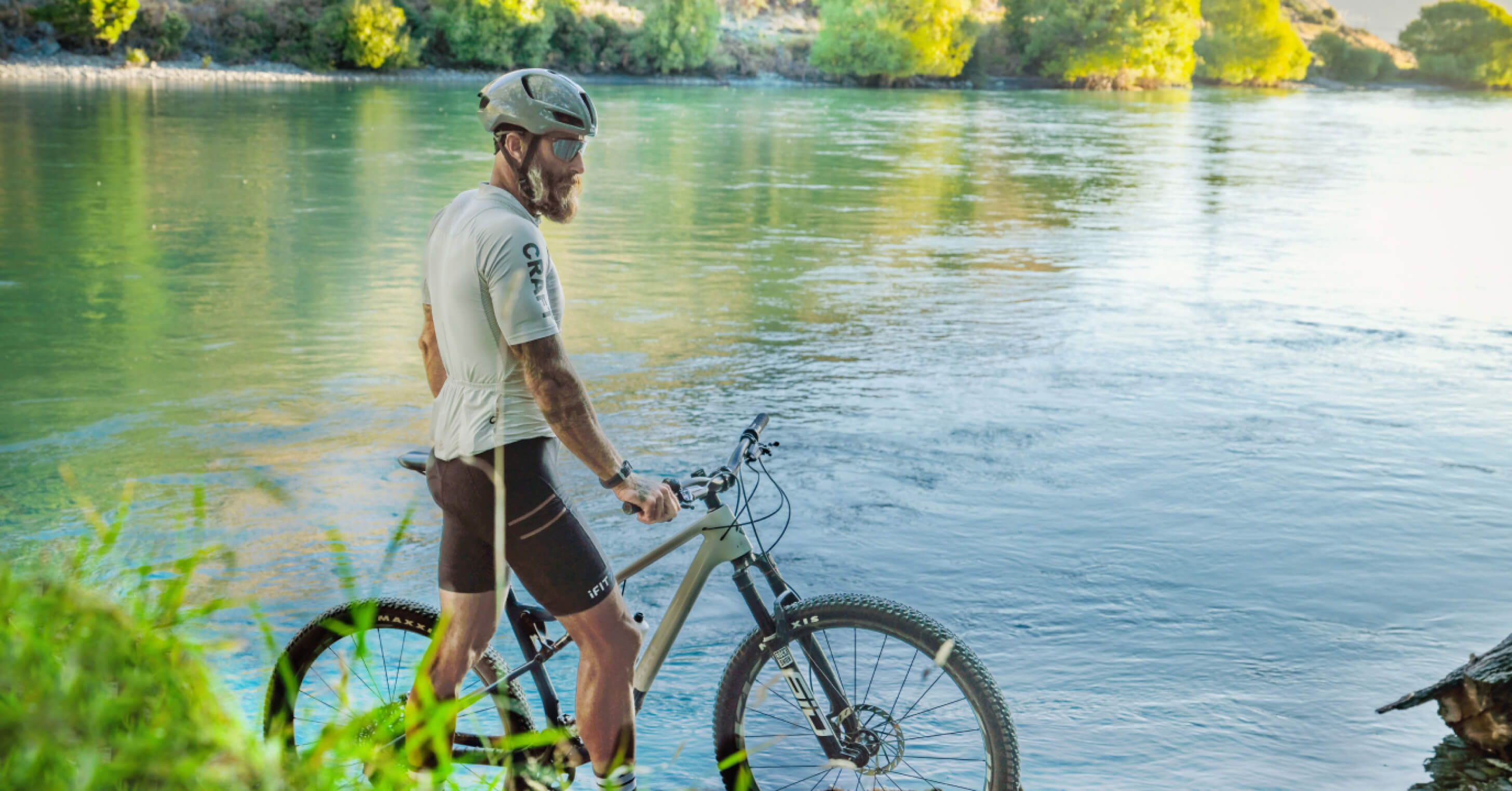 Ride through New Zealand's alpine valleys with iFIT Trainer Tommy Rivs. Start the Biking Basics: New Zealand Series and build confidence on the bike.