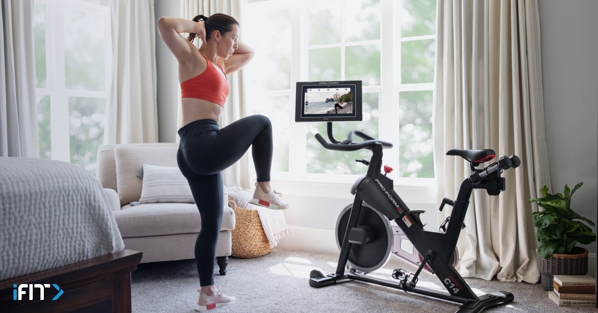 iFIT bike HIIT workouts