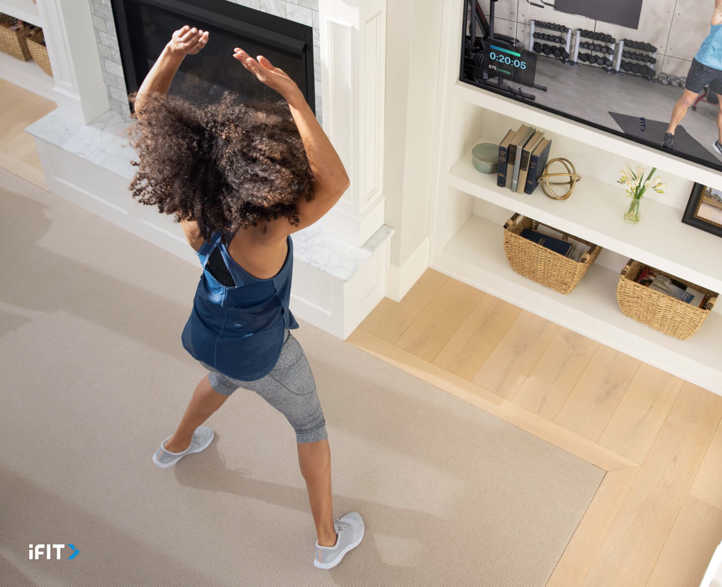 An iFIT Tabata exercise iFIT Tabata exercise