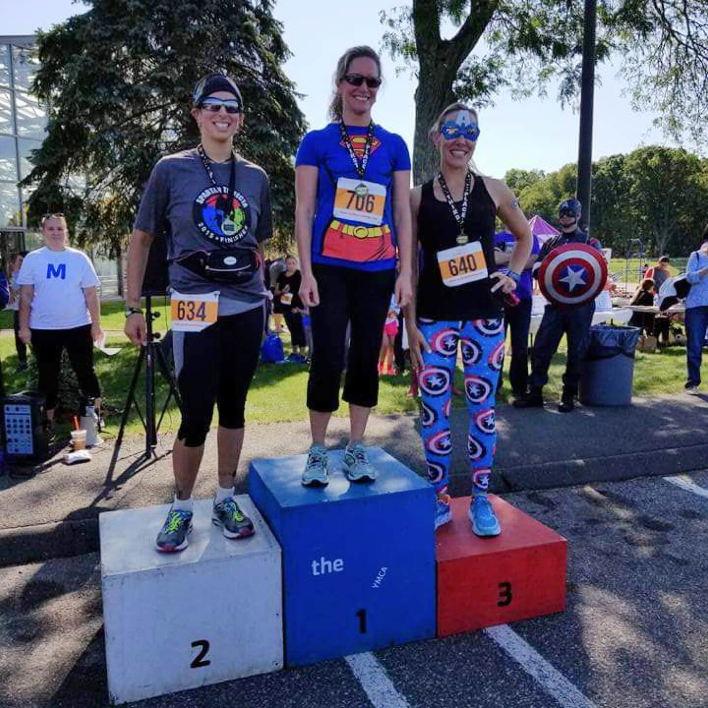 iFIT Member “Mik” Pricot completes a race iFIT Member Michelle “Mik” Pricot completes a race